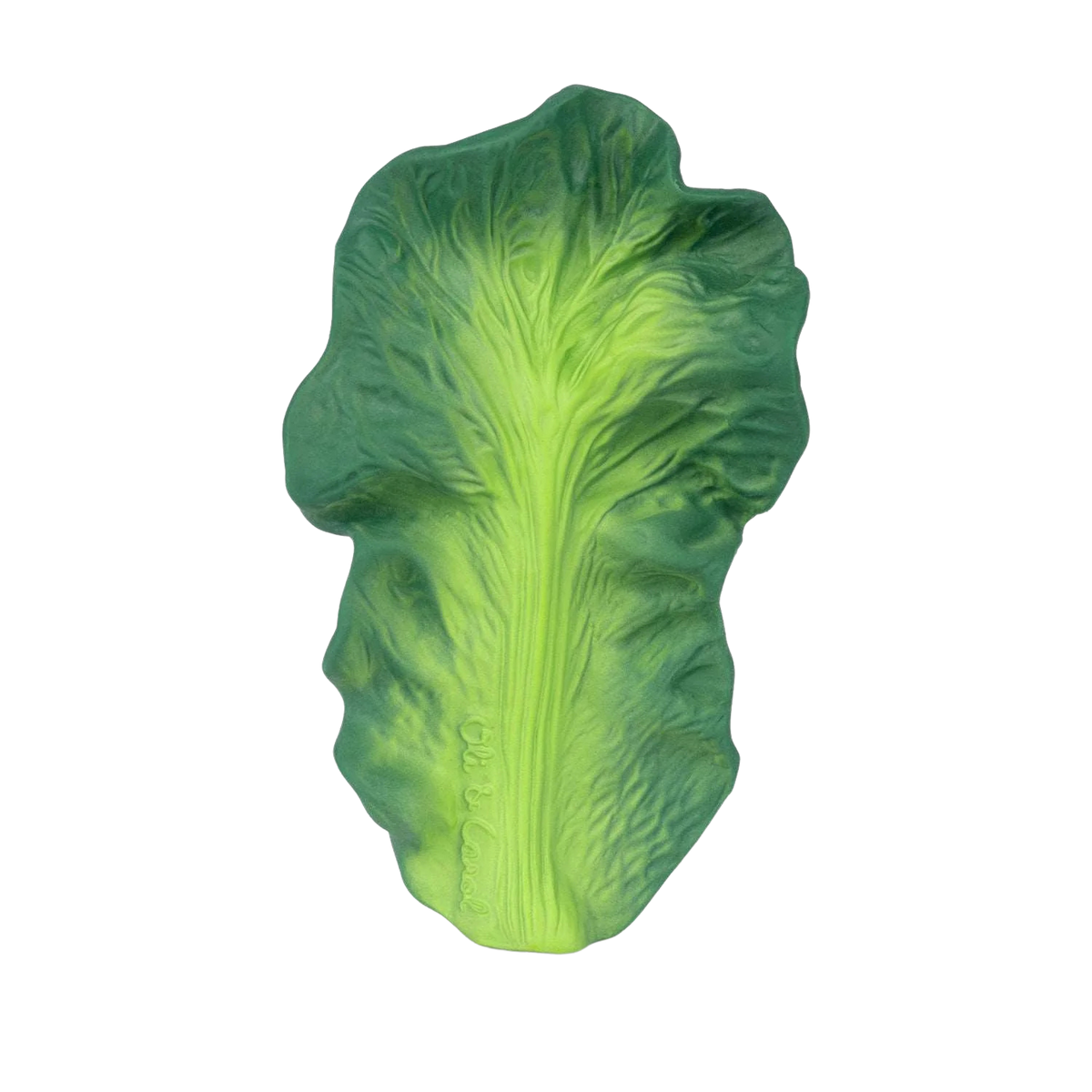 Oli&Carol bijtring Kendall the Kale, vorm van een boerenkoolblad