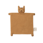 Knuffeldoekje tijger oker, Main Sauvage