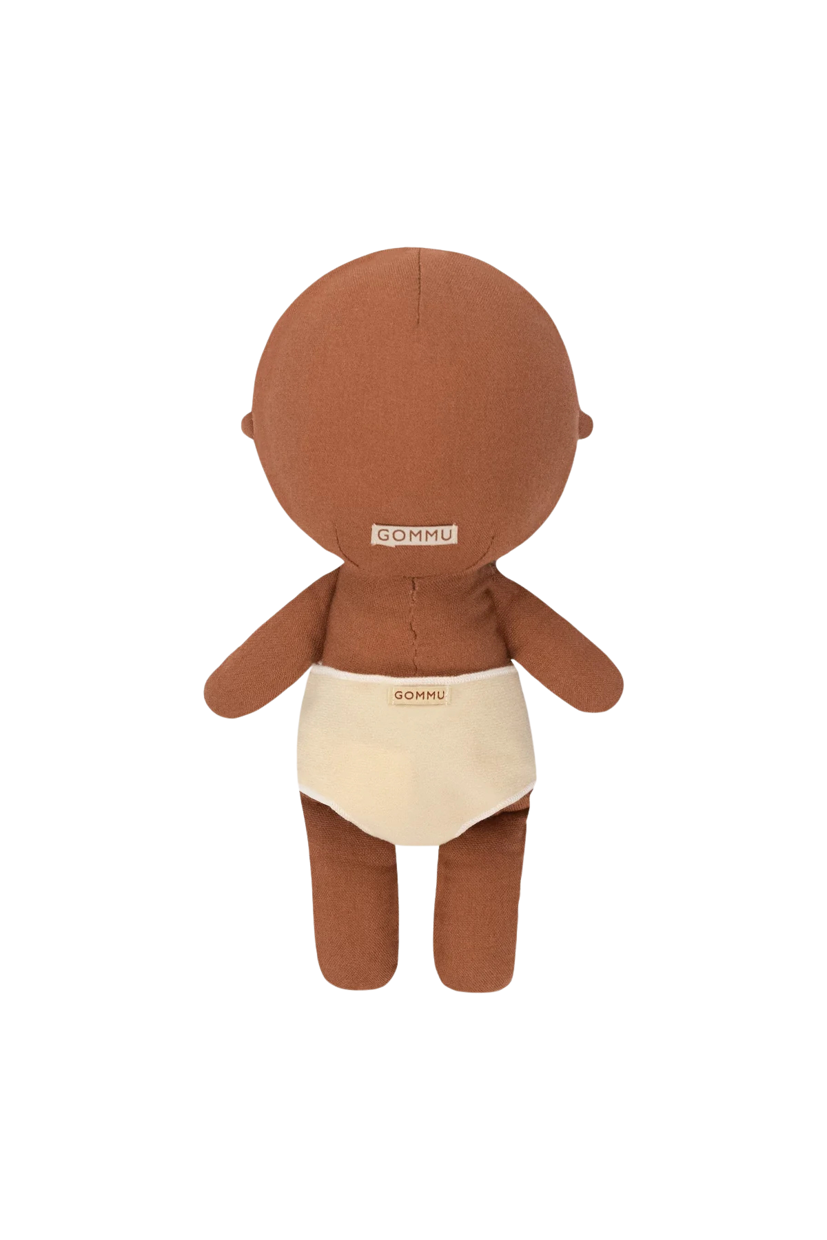 Baby Soft knuffelpop, amandel | Gommu achterkant