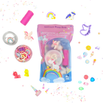 Unicorns Busy Bag van Invitation to Imagine, verpakking met eenhoorn-accessoires