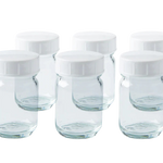 Glazen verfpotje met deksel, 50 ml, Mercurius