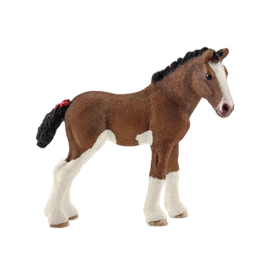 Schleich speelfiguur Clydesdale veulen