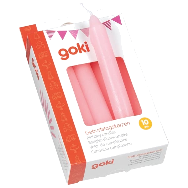 Goki verjaardagskaarsjes roze