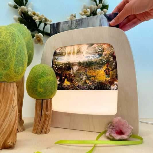 Sfeerlamp voor wisselende Silhouettes, Toverlux