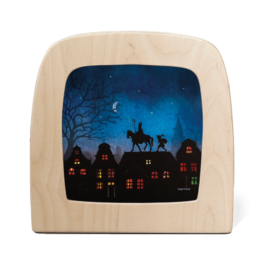 Toverlux Silhouette Sinterklaas, Vogel Geluk