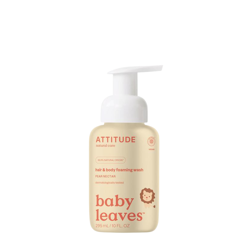 ATTITUDE Baby Leaves 2-in-1 wasgel Pear Nectar flacon 295 ml
