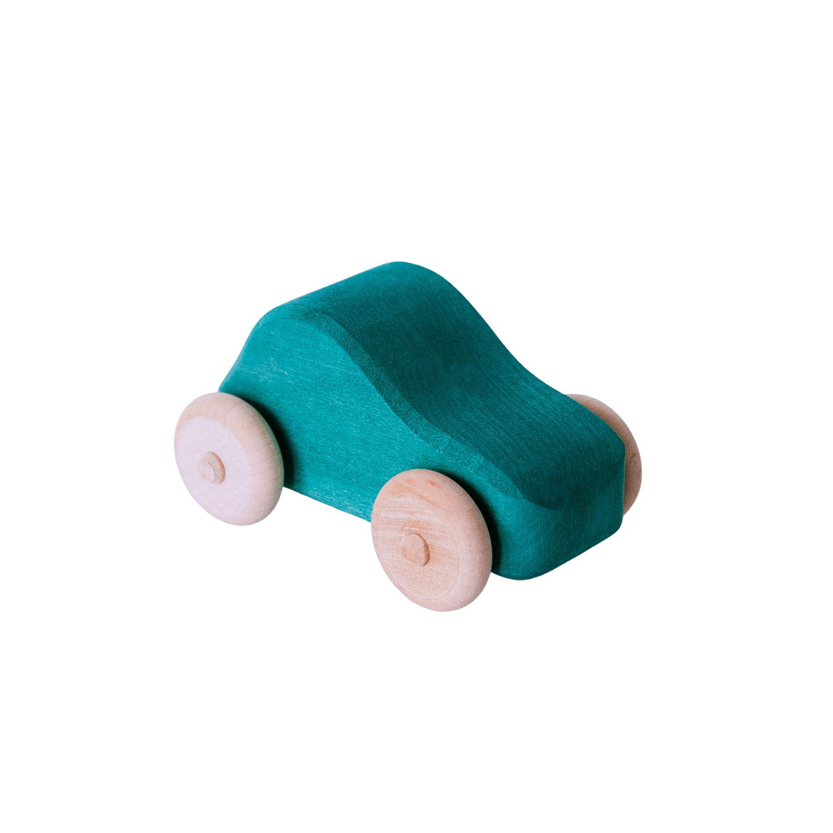 Houten autootje, groen, AVDAR