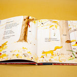Inkijkpagina van Koen in de Kou met een eekhoorn tussen herfstbladeren