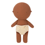 Baby Soft knuffelpop, amandel | Gommu voorkant