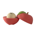 Oli&Carol Stack&Bounce Apple, appelvormig stapel- en rammelspeeltje