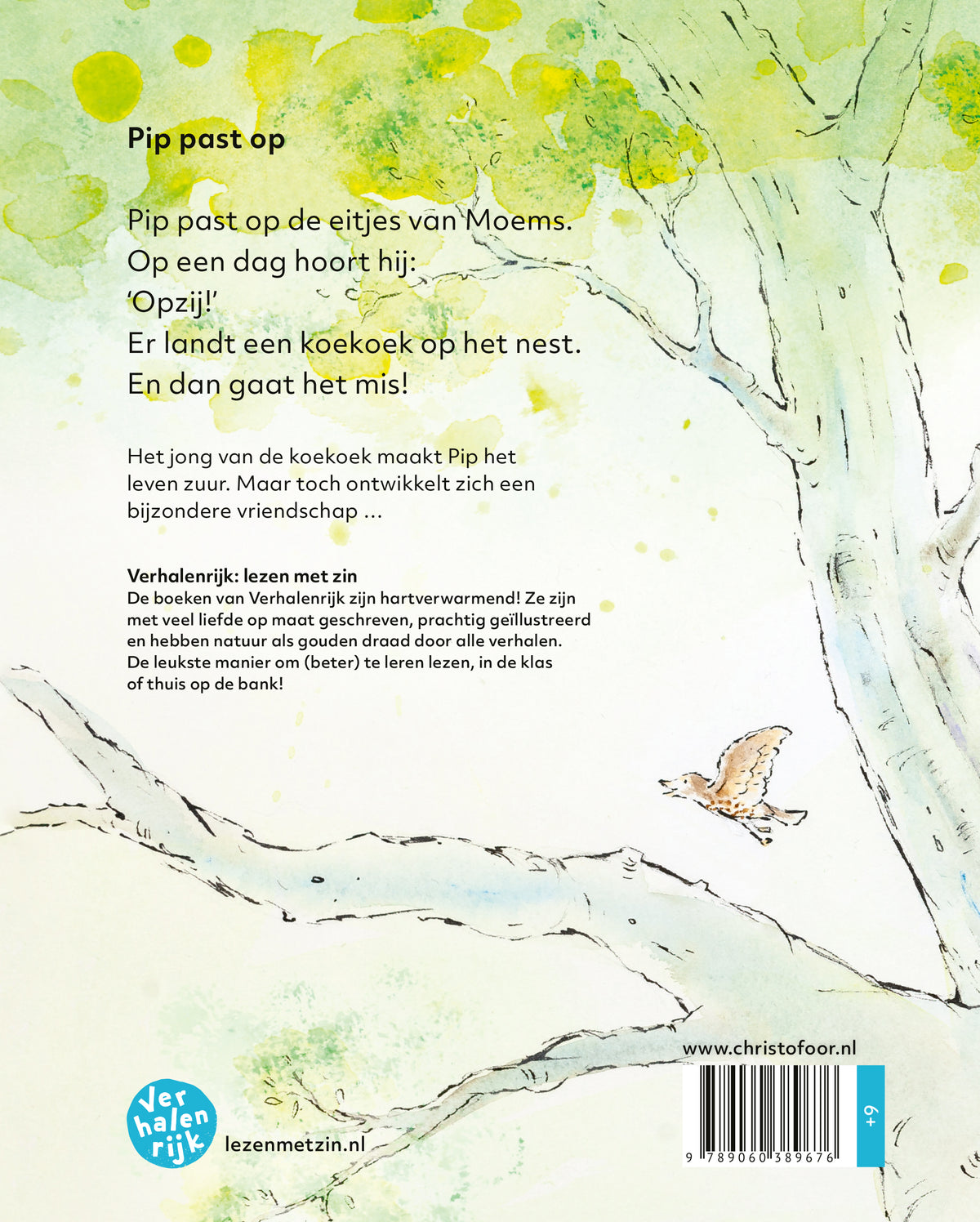 Achterkant van Pip past op