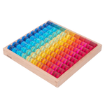 Lucent cilinders in spiegelblad, 100-delig, TickiT