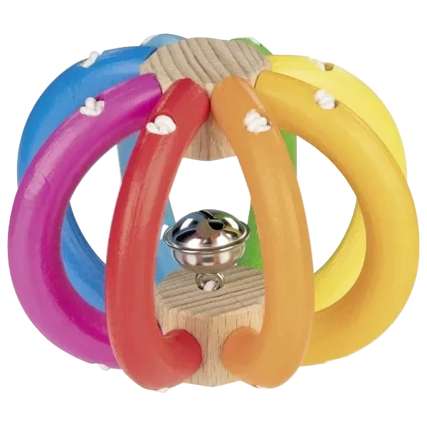 Tastring elastisch regenboogbal | Goki