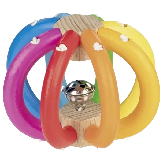 Tastring elastisch regenboogbal | Goki