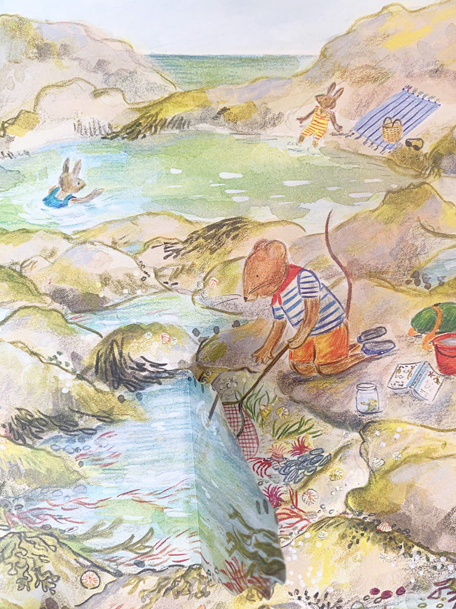 Christofoor Muis aan zee, Alice Melvin