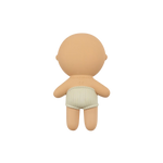 Mini Baby popje vanilla | Gommu achterkant