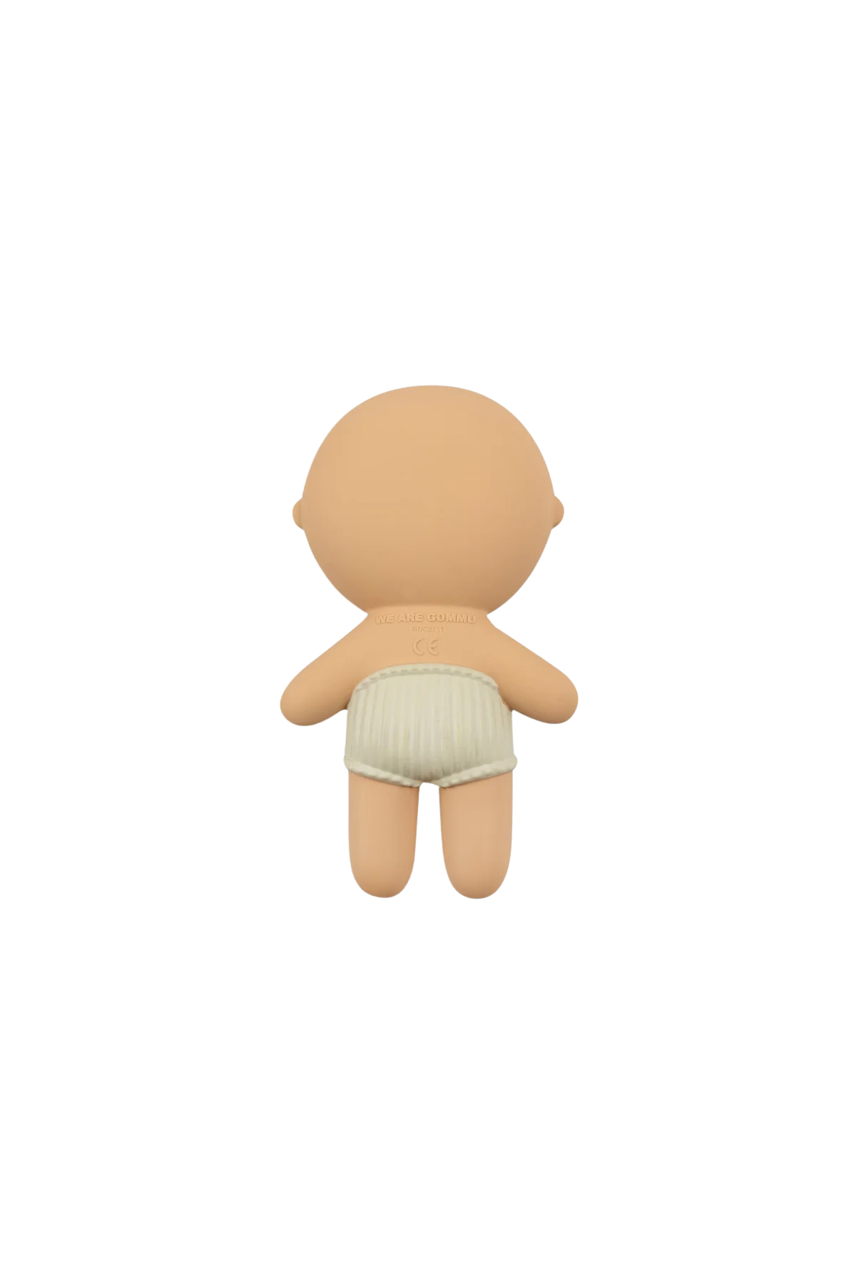 Mini Baby popje vanilla | Gommu achterkant