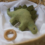 Muziekmobile dinosaurus, groen | Gamcha
