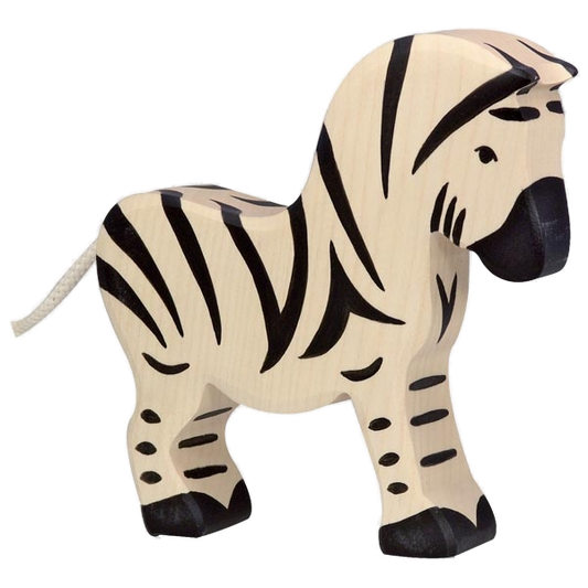 Holztiger houten zebra