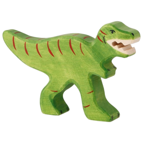 Holztiger houten Tyrannosaurus Rex