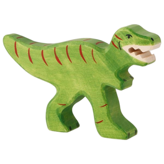 Holztiger houten Tyrannosaurus Rex