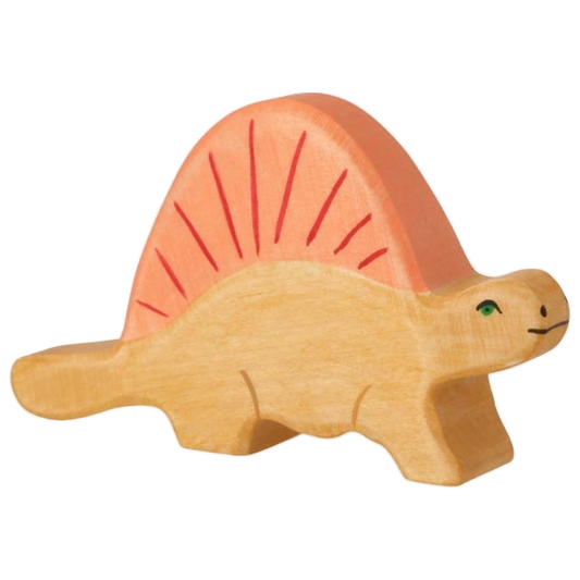 Holztiger houten Dimetrodon