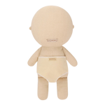 Baby Soft knuffelpop vanilla | Gommu achterkant
