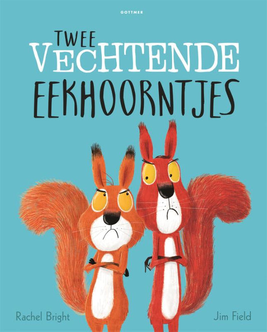 Omslag Twee vechtende eekhoorntjes | Gottmer
