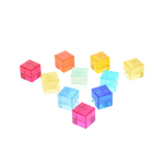 Lucent cubes, 10 stuks, TickiT