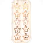 Glitter haarclips Starlight, 10-delig, Mrs. Ertha