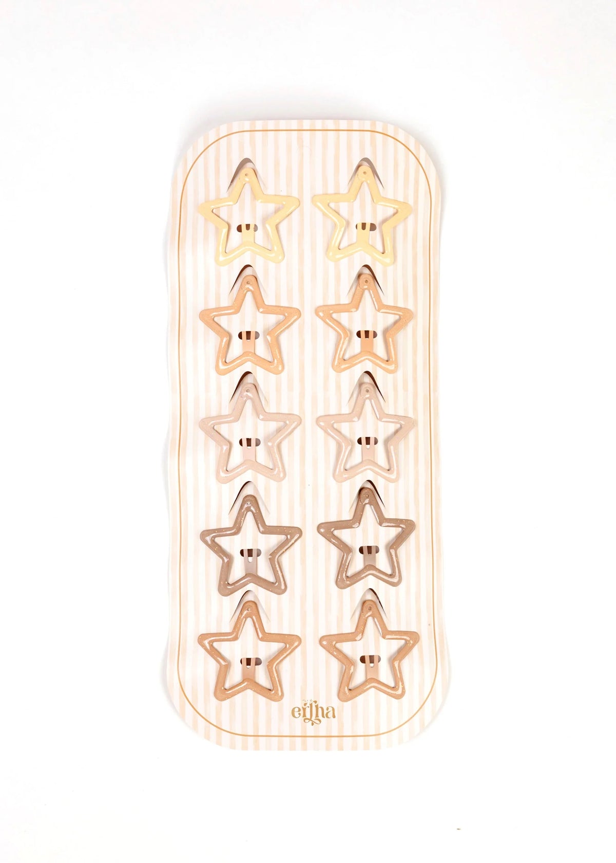Glitter haarclips Starlight, 10-delig, Mrs. Ertha