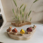 Houten steker paddenstoel | Hamer & Zaag