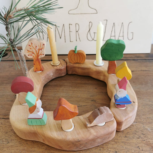 Houten steker pompoen | Hamer & Zaag