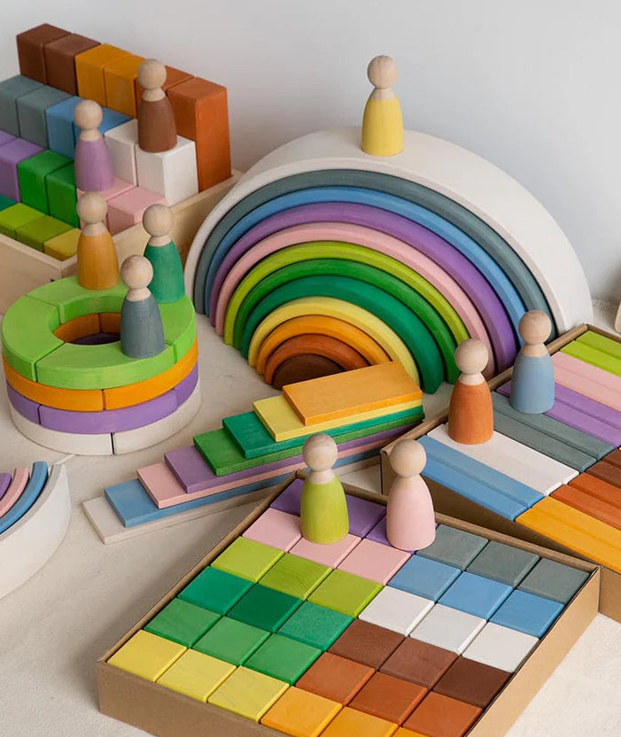 Regenboog stapeltoren 4 Seizoenen, 12 bogen, AVDAR