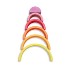 Kleine houten regenboog, 6-delig, Ocamora