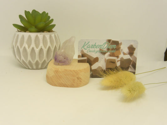 Circle of Wood Flet stekerhouder met gat en gleuf