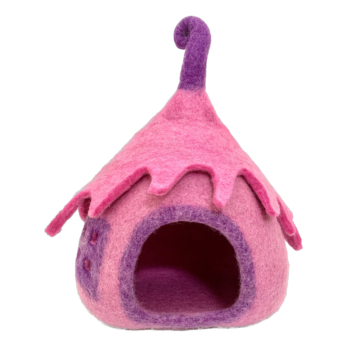 Vilten feeënhuisje, roze | Papoose