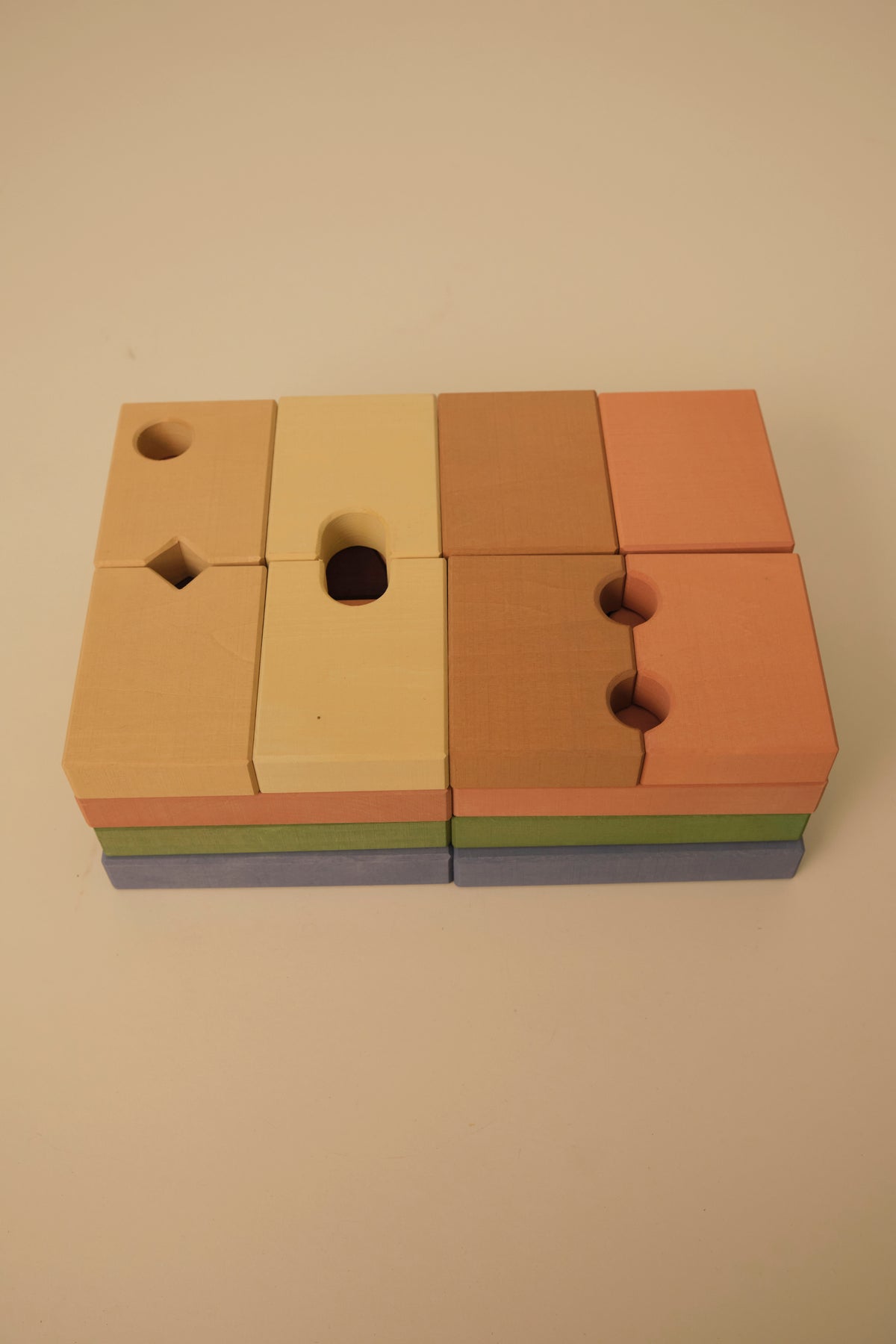 Ziggy Natural Play Houten bouwblokken Building Blocks, 29-delig, TOYTO