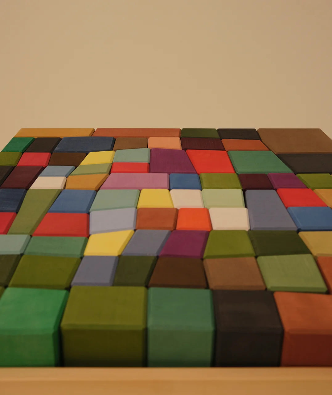 Oddy Cubes 1 Houten Bouwblokken, 82-delig, Toyto