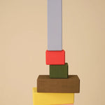 Houten Bouwblokken Rectangles, 22-delig, Toyto