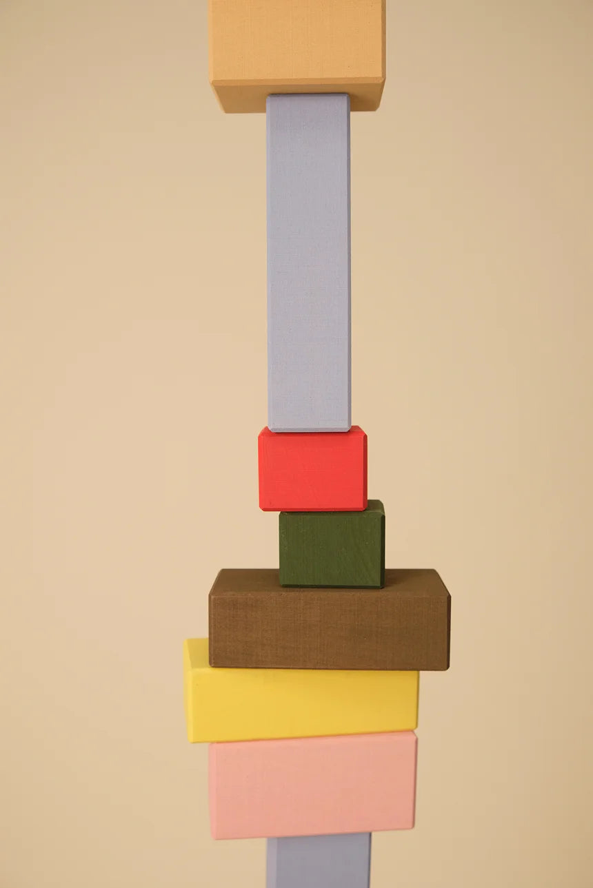 Houten Bouwblokken Rectangles, 22-delig, Toyto