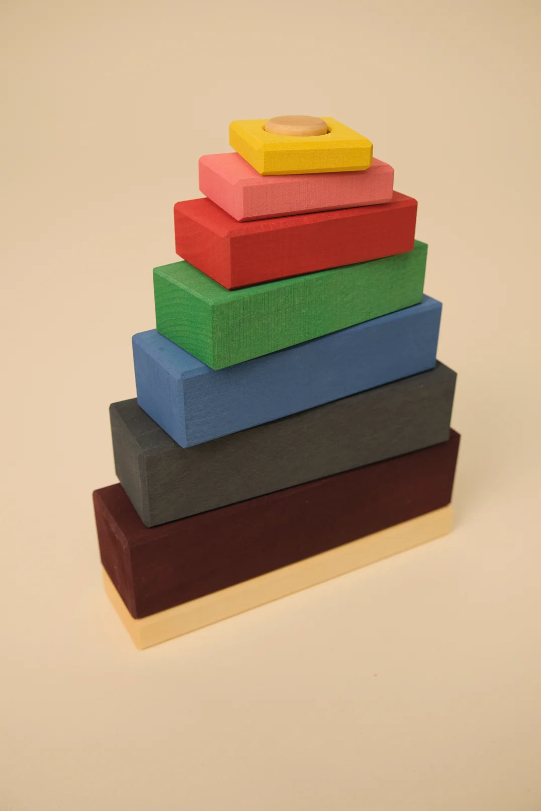 Blocks Houten Stapeltoren, 7-delig, Toyto