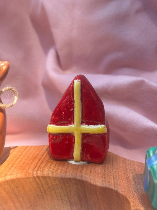 Keramieken steker Sinterklaas mijter | Lekker Sofisch