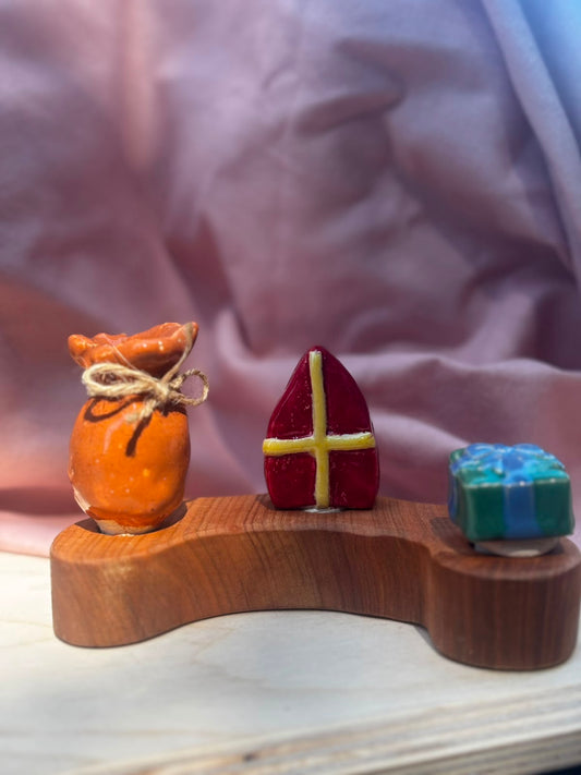 Keramieken steker Sinterklaas mijter | Lekker Sofisch