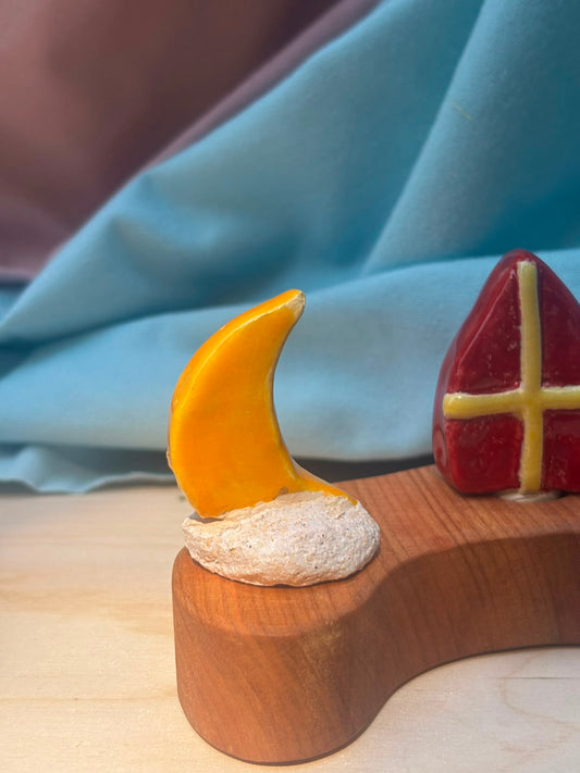 Keramieken steker Maan | Lekker Sofisch