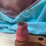 Keramieken stekervaasje roze | Lekker Sofisch
