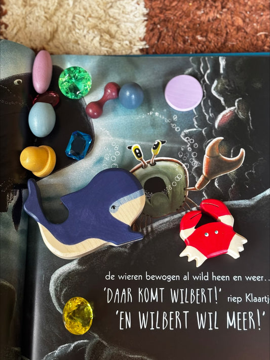 Bookish Play set: De walvis wilde meer | Ziggy