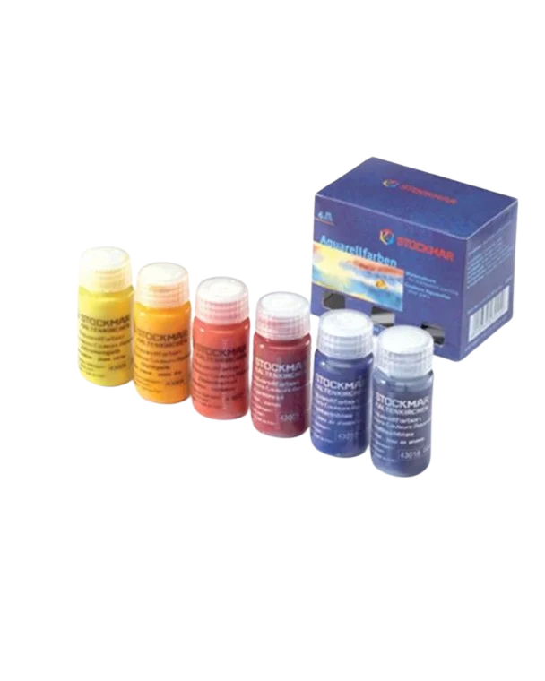 Stockmar aquarelverf, 6 basiskleuren van 20 ml
