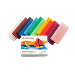 Stockmar kneedbare bijenwas, 12 kleuren