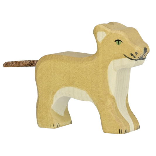Houten leeuwenwelp | Holztiger